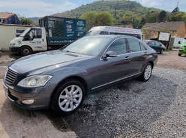 Mercedes S Class, 2008 (08) Grey Saloon, Automatic Diesel,  107,975 miles