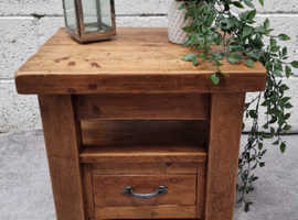 Handmade Bespoke bed/side table