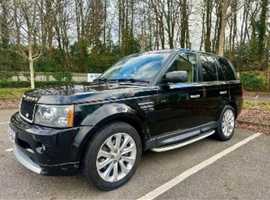 Land Rover Range Rover Sport, 2008 (58) Black Estate, Automatic Diesel, 153,000 miles