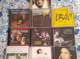 10 POPULAR MUSIC CDS - DOOBIES, UB40, SPANDAU BALLET, ETC.