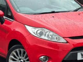 Ford Fiesta, 2011 (61) red hatchback, Manual Diesel, 86000 miles
