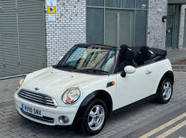 Mini MINI, 2010 (10) White Convertible, Manual Petrol, 86,880 miles