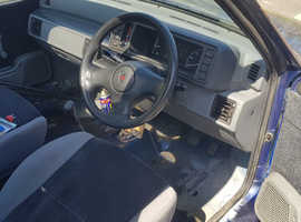Rover 100, 1997 (P) Blue Hatchback, Manual Petrol, 37,000 miles