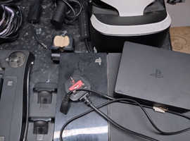 PS4 console and large bundle