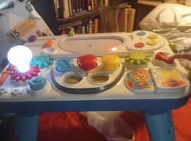 Baby Einstein curiousity table activity station.boxed