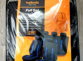 The Walser Car Seat Cover Hasting Blue gives your seats sure protection from dirt and daily wear,