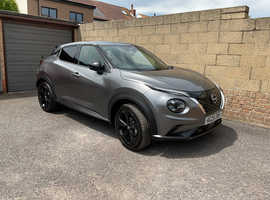 Nissan Juke, 2025 (25) grey hatchback, Cvt Petrol hybrid, 180 miles
