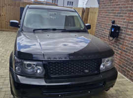 Land Rover Range Rover Sport, 2008 (58) Black Estate, Automatic Diesel, 135,380 miles