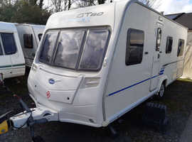 2010 Bailey Ranger GT60 520/4, fixed bed 4 berth, awning, mover, damp tested, serviced, delivery