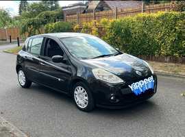 Renault Clio, 2009 (09) Black Hatchback, Manual Petrol, 114,422 miles
