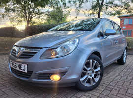 Vauxhall Corsa, 2006 (56) Silver Hatchback, Manual Petrol, 136,181 miles