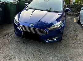 Ford Focus, 2015 (64) Blue Hatchback, Manual Diesel, 83,000 miles