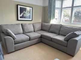 Grey 5xseater sofa
