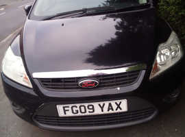 Ford Focus, 2009 (09) Black Hatchback, Manual Petrol, 126,605 miles