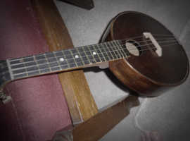RARE VINTAGE  1920's  UKULELE IN ORIGINAL TRAVEL CASE. LOVELY CONDITION