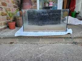 Free fish tank with sand in.