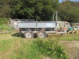 Ifor Williams 2.5 ton. Manual Lift Tipping Trailer.