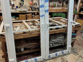 NEW WHITE UPVC FRENCH DOORS FRONT BACK DOORS WINDOWS HANDLES GLASS FREE DELIVERY NEW STOCK