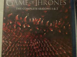 Game of thrones season 1-2 and 3-4 blu ray