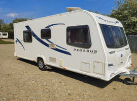 Bailey Pegasus Rimini fix beds 2012 4 berth