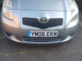 Toyota Yaris, 2006 (06) Silver Hatchback, Manual Petrol, 117,210 miles