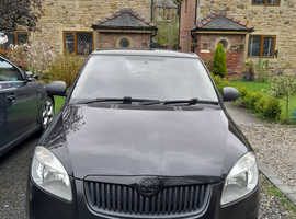 Skoda Fabia, 2008 (58) Black Hatchback, Manual Petrol, 124,000 miles