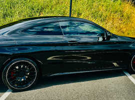 Mercedes C CLASS, 2016 (16) Black Coupe, Automatic Diesel, 74,000 miles