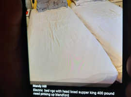 super king electric bed