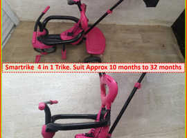 SmarTrike 4 in 1 Tricycle.