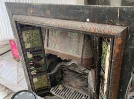 Original Iron Cast  fireplace