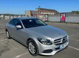 Mercedes C CLASS, 2017 (67) Silver Saloon, Automatic Diesel, 143,658 miles