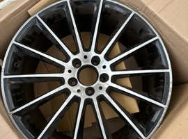 MERCEDES E CLASS AMG DIAMOND CUT TURBINE ALLOY WHEEL X2