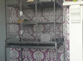 3 level small pet cage