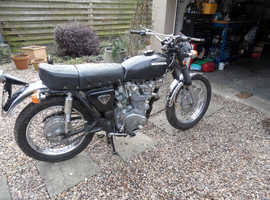 HONDA CL450 1972 RIDE OR RESTORE UK REG RUNS GREAT