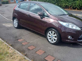 Ford Fiesta, 2010 (10) Red Hatchback, Manual Diesel, 125,841 miles