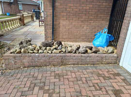 Large pile Garden stones and chippings FREE