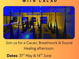 Floating Sound Bath with Cacao