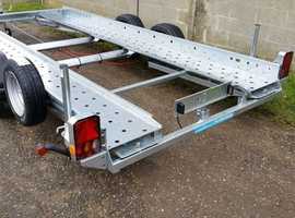 Car Transporter Twin Axle Tilt Trailer 14' x 6'1" Woodford STT 070