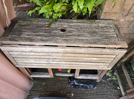 Garden table with 4 chairs
