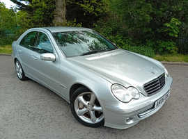Mercedes C CLASS, 2006 (06) silver saloon, Automatic Petrol, 83660 miles