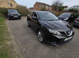 Nissan Qashqai, 2016 (66) Black Hatchback, Manual Petrol, 91,314 miles