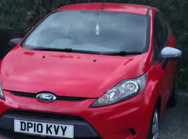 Ford Fiesta, 2010 (10) Red Hatchback, Manual Petrol, 97,713 miles