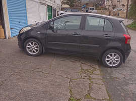 Toyota Yaris, 2007 (57) Black Hatchback, Manual Petrol, 142,435 miles