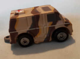 Micro Machines U.S. Military Ambulance Paramedic 1970s Chevrolet Van Model Toy
