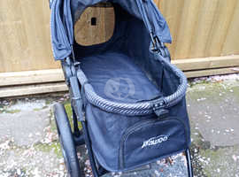 Dog pushchair excellent condition only used twice