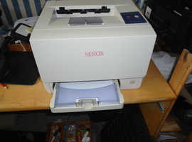 Xerox color printer with spare cartridges. Dont let this get away from you.