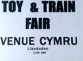 Llandudno Toy & Train Fair Venue Cymru Every 27th of December