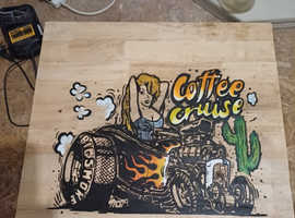 Hot rod coffee table