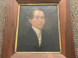 Portrait of James Wyatt 1766 marked on the back
