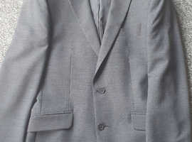 Burton Grey Suit Wool blend
